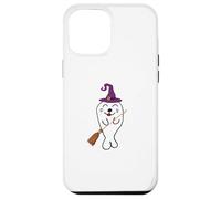Mignon sorcière sorcière bébé Phoque de Harpe Magique Halloween Coque pour iPhone 12 Pro Max