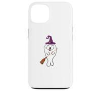 Mignon sorcière sorcière bébé Phoque de Harpe Magique Halloween Coque pour iPhone 13