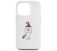 Mignon sorcière sorcière bébé Phoque de Harpe Magique Halloween Coque pour iPhone 13 Pro