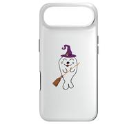 Mignon sorcière sorcière bébé Phoque de Harpe Magique Halloween Coque pour iPhone Air