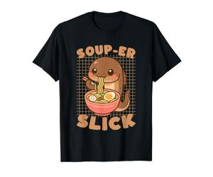 Mignon Soupe à l'anguille Kawaii T-Shirt Graphique avec Valeur