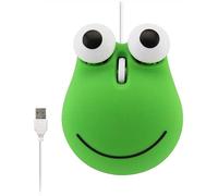 Mignon souris filaire en forme d'animal dessin animé petite souris optique filaire 1600 Dpi Portable voyage Mini ordinateur souris d'ordinateur Portable