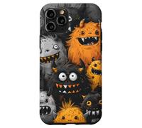 Mignon Spooky drôle Monstre drondle mash Halloween Dessin Coque pour iPhone 11 Pro