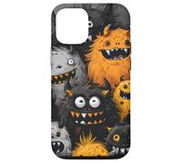 Mignon Spooky drôle Monstre drondle mash Halloween Dessin Coque pour iPhone 12/12 Pro
