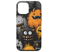 Mignon Spooky drôle Monstre drondle mash Halloween Dessin Coque pour iPhone 12 Mini