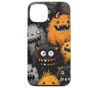 Mignon Spooky drôle Monstre drondle mash Halloween Dessin Coque pour iPhone 13