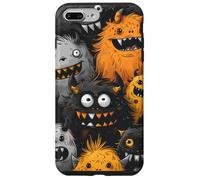 Mignon Spooky drôle Monstre drondle mash Halloween Dessin Coque pour iPhone 7 Plus/8 Plus
