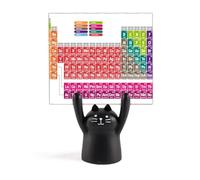 Mignon Succinct Color Chestry Support de table périodique Support de table de dessin animé Chat Noir Décoration