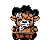 Mignon Support Vache Highlands - Porte-lunettes, Porte-lunettes en Bois, Décoration de Vache de Bureau, Accessoire Amusant | Support de Lunettes pour Bureau, Maison, Chambre, Cadeau