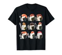 Mignon Sushi Kawaii Onigiri Funny Pompadour Bosozoku Lovers T-Shirt