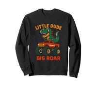 Mignon T-Rex Monster Truck Big Roar Boys Dinosaure pour enfants Sweatshirt