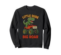 Mignon T-Rex Monster Truck Big Roar Boys Dinosaure pour enfants Sweatshirt