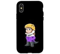 Mignon T-Rex Non Binaire d'Enby Coque pour iPhone X/XS