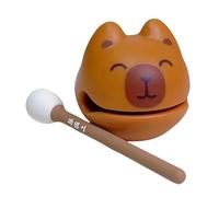 Mignon Tambour Poisson En Bois | Petit Jouet Portable - Ornement Portable Pour Méditation | Pour Famille Proches Travail Étude Méditation Anniversaire Fête Événement Bureau