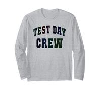 Mignon Test Day Ready Crew Test Mode Enseignant sur mathématiques ELA Manche Longue