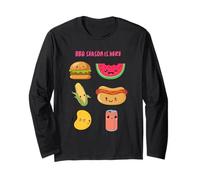 Mignon vacances d'été BBQ Season is Here Barbecue Grill Lover Manche Longue