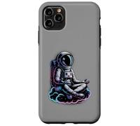 Mignon Yoga Astronaute Bien-être Tai Chi Méditation Zen XiGong Coque pour iPhone 11 Pro Max