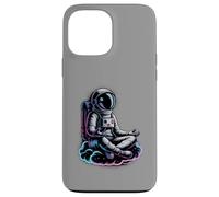 Mignon Yoga Astronaute Bien-être Tai Chi Méditation Zen XiGong Coque pour iPhone 13 Pro Max