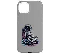 Mignon Yoga Astronaute Bien-être Tai Chi Méditation Zen XiGong Coque pour iPhone 15 Plus