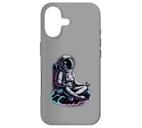 Mignon Yoga Astronaute Bien-être Tai Chi Méditation Zen XiGong Coque pour iPhone 17