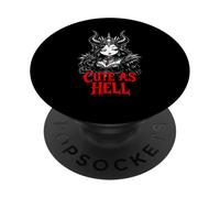 Mignonne comme l'enfer Lilith Angel of Darkness Gothic PopSockets PopGrip Adhésif