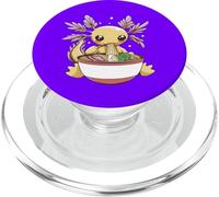 Mignonne créature de la mer Mangeant des Ramen Kawaii Animal Gourmand PopSockets PopGrip pour MagSafe