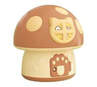 Mignonne en Forme de Champignon - en Forme de Cochon de Dessin animé pour et Adultes | créative avec clé Anti-Perte, décoration de Chambre ou de Bureau