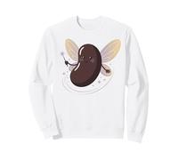 Mignonne fée Marraine Amateur de Haricots Kawaii Vegan Humour Sweatshirt
