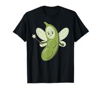 Mignonne fée Marraine emamame Amateur de Haricots Kawaii Vegan Humour T-Shirt