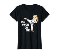 Mignonne fille Taekwondo - Enfant combattant T-Shirt