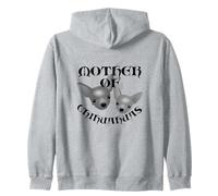 Mignonne MÈRE du Chihuahuas Chiot | Texte Noir CONÇU Sweat à Capuche
