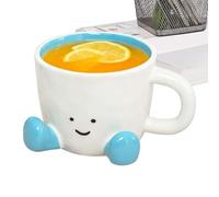 Mignonne Tasse À Café Accessoires de Boisson Charmants pour la Cuisine et | Tasse à Thé Originale avec pour Femmes, Hommes, , Bureau, Collègues et Bleu