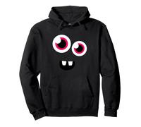 Mignonne tête de Monstre Oeil drôle Halloween Enfants Homme Sweat à Capuche