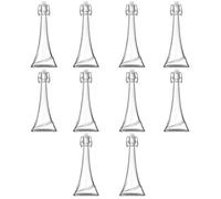 Mignonnettes en Verre Aida, 4cl, 19cm x 7,5cm, Lot de 10, Cadeau Invités Mariage, Design Élancé avec Bouchon