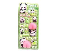 Mignons Autocollants 3D Décalcomanies 3D Drôles Réutilisables Mignons | Amusants Décalcomanies Scrapbook Autocollants Animaux Pour Carnet Créatif Coque Téléphone Anniversaire