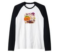 Mignons Biscuits Halloween Citrouille fantôme Chauve-Souris Manche Raglan