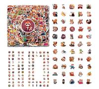 , Mignons, Mignons pour Bouteille d'eau, 110 Pièces de Dessin Animé Animaux Drôles Cadeaux de