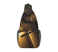 Migpkd Sac à bandoulière léger pour la lecture de nuit aux chandelles pour homme et femme - Léger - Pour voyage, randonnée, gym