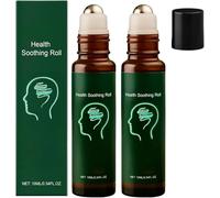 MigraineRelief Roll-On 10 ml - Huile roll-on pour lutter contre les migraines et les maux de tête, stylo rafraîchissant naturel avec bille roulante apaisante pour soulager les maux de tête, pour