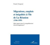 Migrations, Emplois Et Inégalités À L'île De La Réunion (1946-1999) - Quel Apport Pour La Compréhension Du Développement ?