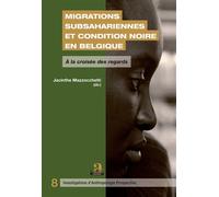 Migrations subsahariennes et condition noire en Belgique A la croisée des regards - Jacinthe Mazzocchetti - Academia Eds - broché - Essai
