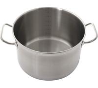 Migros Cucina et Tavola Gastro Casserole en acier inoxydable 6000ml Douille 24cm