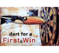 Migsrater Dart for A Guinness Plaque en métal rétro pour décoration murale de maison, club, taverne