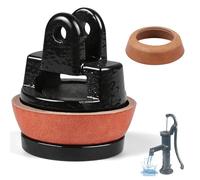 MIGUBIGU 1 Pièce Piston Pompe 90 mm Type 75 et Rondelle, Joint de Piston pour Pompe à Main, Joint Pompe a Bras