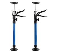 MIGUBIGU 2 Pièces Étai de Soutien Support de Plafond Tige Télescopique, Étai Porte Télescopique, Charge Maximale 40 kg, Étirement 50-115 cm, pour Armoires, Cadres de Porte