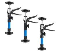MIGUBIGU 3 Pièces Étai de Soutien Support de Plafond Tige Télescopique, Étai Porte Télescopique, Charge Maximale 40 kg, Étirement 59-116 cm, pour Armoires, Cadres de Porte