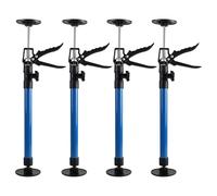 MIGUBIGU 4 Pièces Étai de Soutien Support de Plafond Tige Télescopique, Étai Porte Télescopique, Charge Maximale 40 kg, Étirement 115-290 cm, pour Armoires, Cadres de Porte