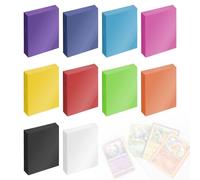 MIGUBIGU 500 Pcs Card Sleeves 66 x 91mm, 10 Couleurs Protection Protege Carte, Dimensioni Adatte Alla Carta e Materiale Plastico Resistente pour les Cartes à Collectionner