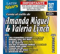 Miguel, Amanda - Karaoke: Amanda Miguel & Valeria Lynch-Latin