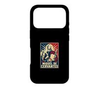 Miguel De Cervantes écrivain de Roman Espagnol Coque pour iPhone 17 Pro